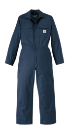 Werkoverall Carhartt Men Rugged Flex Canvas Coverall Navy