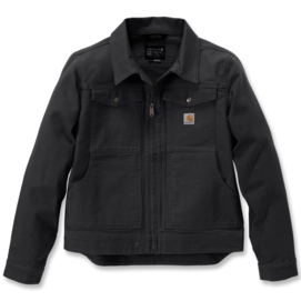 Jacke Carhartt Duck Jacket Herren Black