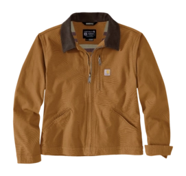 Jas Carhartt Women Canvas Detroit Jacket Carhartt Brown