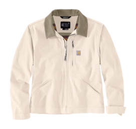Jas Carhartt Women Canvas Detroit Jacket Natural