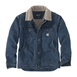 Veste Carhartt Homme Denim Veste Doublée Sherpa Beech