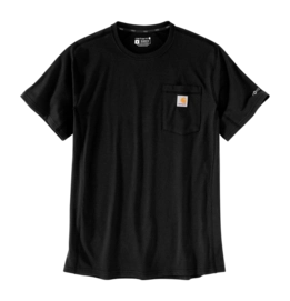 T-Shirt Carhartt Men Force Pocket S/S Black
