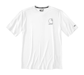 T-Shirt Carhartt Homme Force Sun Defender M/C Blanc