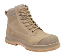 Veiligheidsboots Carhartt Men Detroit 6" S3 Zip Boot Dark Khaki