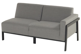 Loungebank Hartman Frank Corner Left Mid Grey