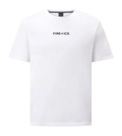T-Shirt Bogner Fire + Ice Unisex Mick3 Logo White