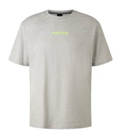 T-shirt Bogner Fire + Ice Unisexe Mick3 Logo Ecru Melange