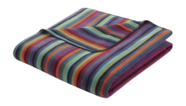 Plaid Cawö Lifestyle Stripes Multicolor Dark