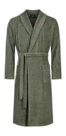 Dressing Gown Cawö Home 6508 Men Shawl Collar Field