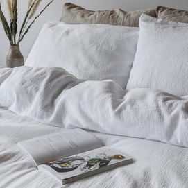 Kussensloop Town&Country Mousseline White (Set van 2)