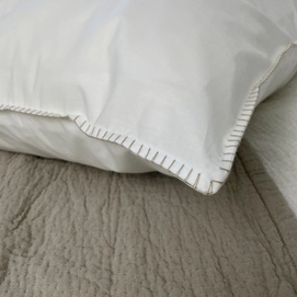Kussensloop Town&Country Clay White/Sand