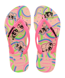 Slipper Havaianas Kids Kids Slim Powerpuff Girls Ballet Rose