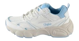 Baskets Buffalo Femme CLD Run RT White Lite Blue