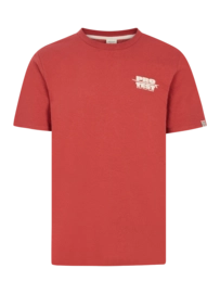 T-Shirt Protest Homme Prtbaio Brick Red
