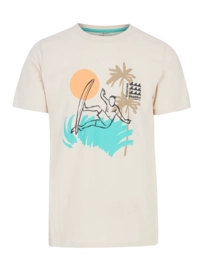 T-Shirt Protest Homme Prtrodas Kit Offwhite