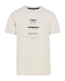 T-Shirt Protest Men Prtandros Kit Offwhite