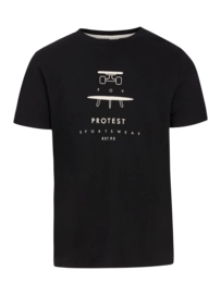 T-Shirt Protest Men Prtandros True Black