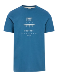 T-Shirt Protest Men Prtandros Raku Blue