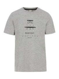 T-Shirt Protest Men Prtandros Dark Grey Melee