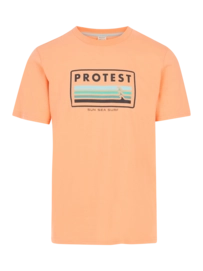 T-Shirt Protest Homme Prtbarn Orange Cadmium