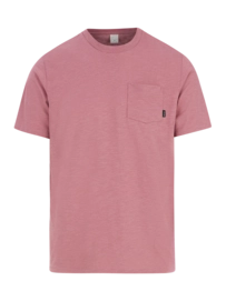 T-Shirt Protest Prtcruz Herren Deco Pink