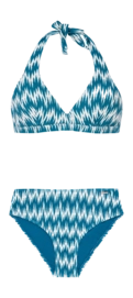 Bikini Protest Prteba Wire Damen Surfing Blue
