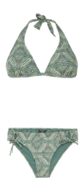 Maillot 2 Pièces Protest Femme Prtsugar Halter Veggie Green