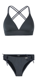 Maillot 2 Pièces Protest Femme Prtcosta Triangle Anthra Grey