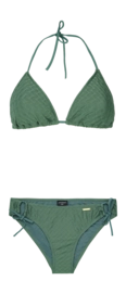 Maillot 2 Pièces Protest Femme Prtgrip Triangle Veggie Green