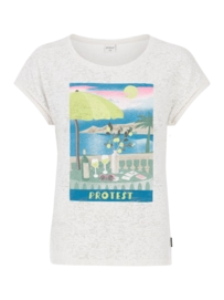 T-Shirt Protest Femme Prtelles 25 Kit Offwhite