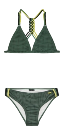 Maillot 2 Pièces Protest Fille Prtfimke 25 Triangle Veggie Green