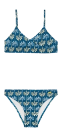 Bikini Protest Prtmovie Triangle Kinder Surfing Blue