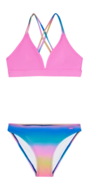 Bikini Protest Girls Prtmonroe Triangle Smoothie Pink