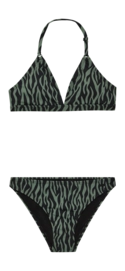 Bikini Protest Girls Prtaniston Triangle Veggie Green