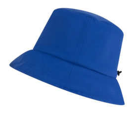 Regenhoed Happy Rainy Days Foldable Hat Blue