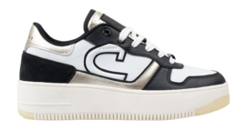 Cruyff Footwear Campo Low Lux Tall Black White Gold