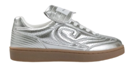 Cruyff Footwear Calcio Cup Metallic Leather Silver