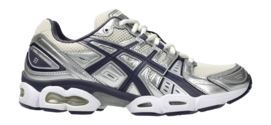 ASICS Women GEL-NIMBUS 9  Oatmeal / Indigo Fog