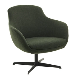 Swivel POLSPOTTEN Chair Spock Dark Green