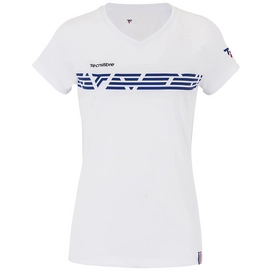 Tennisshirt Tecnifibre F2 Airmesh Royal Damen-M