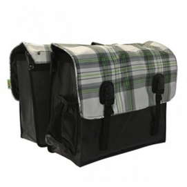 Fietstas Beck Classic Green White Black