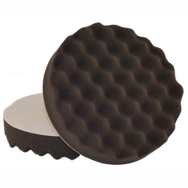 Wafelpad Velcro Mop Zwart 160mm System123
