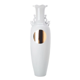 Vaas POLSPOTTEN Waved Rim + Ears Dot Gold 180 cm