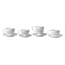 Mok POLSPOTTEN Pierced 250 ml (Set van 4)