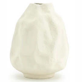 Vase By-Boo Dent Medium Off White