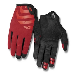 Fietshandschoen Giro Men DND Dark Red Bright Red