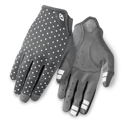 Fietshandschoen Giro Women La DND Dark Shadow White Dots