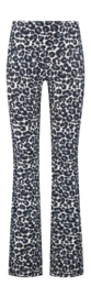 Legging Deblon Femme Celine Flared Leopard Summer Blue