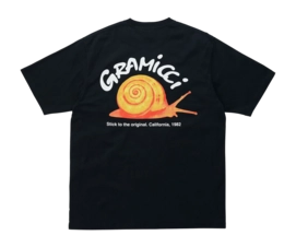 T-Shirt Gramicci Unisex Snail Tee Vintage Black