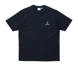 T-Shirt Gramicci Unisex One Point Logo Tee Black
